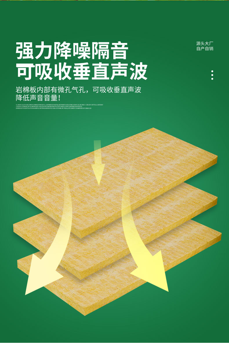 巖棉保溫板隔音