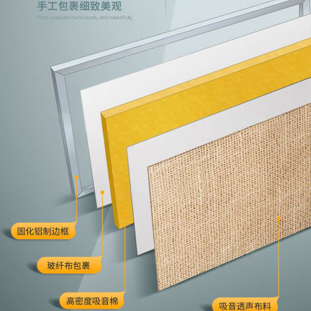 防火阻燃布藝吸音板產(chǎn)品展示